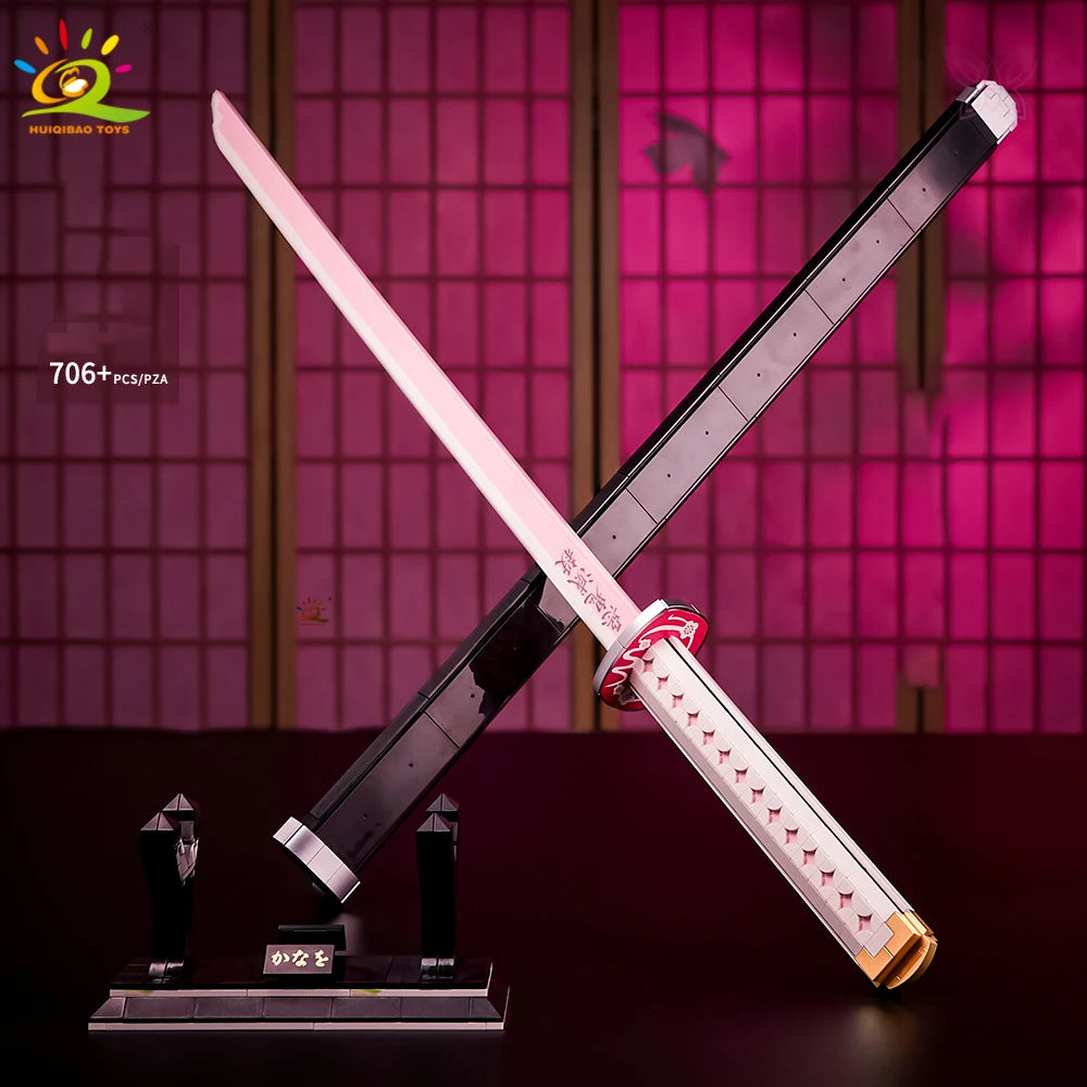 PENDRA Samurai Sword Ninja Building Set