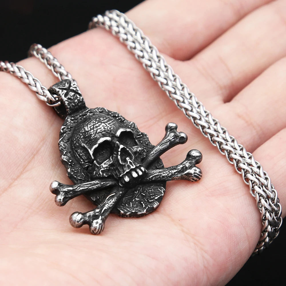 PENDRA Crossbones Skull Pendant