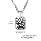 PENDRA Triangle Square Pendant Necklace