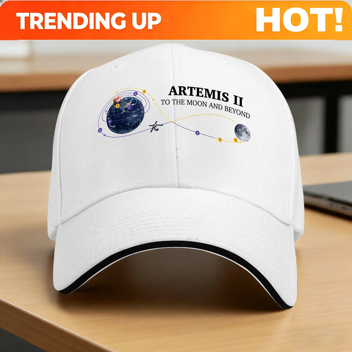 PENDRA Moon Mission Trucker Baseball Cap