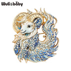 PENDRA Porcelain Animal Collection Brooch