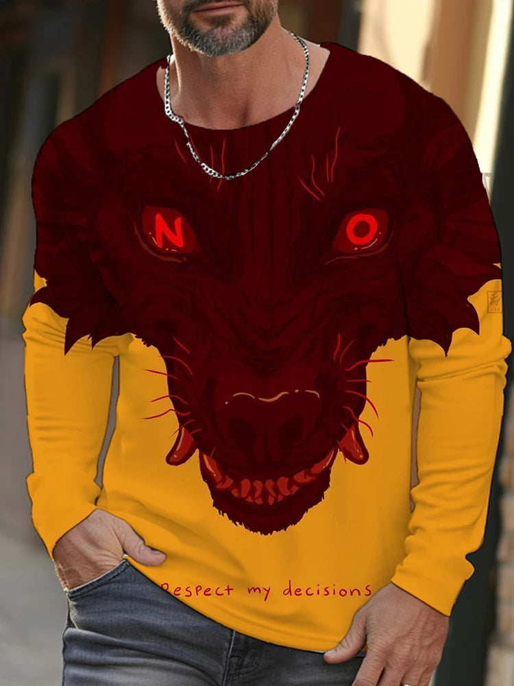 PENDRA Warm Wolf T-Shirt