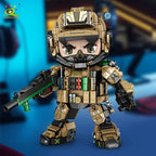 PENDRA Military Mecha Swat Building Set