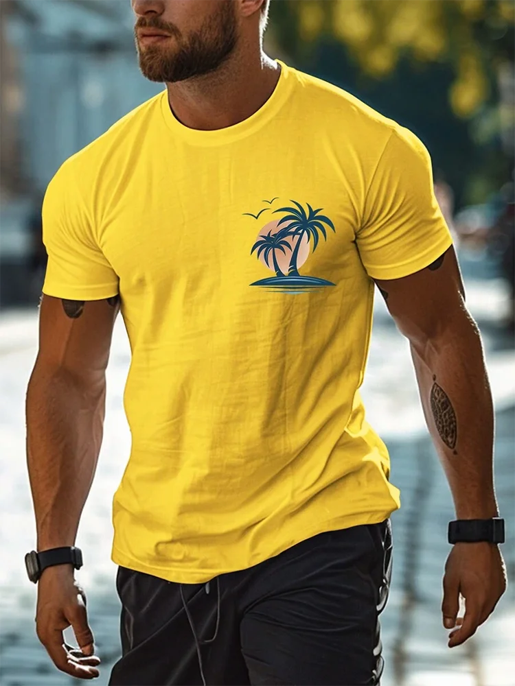 PENDRA Oversized Hawaiian T-Shirt