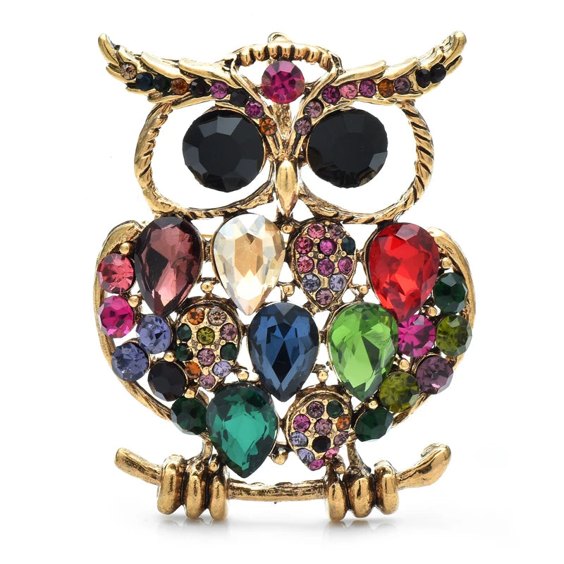 PENDRA Aveline5 Rhinestone Brooch