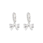 PENDRA Hoop Sterling Silver 2 Earrings