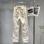PENDRA Elastic Straight Leg PU Leather Pants