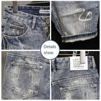 PENDRA Denim Knee Length Pants