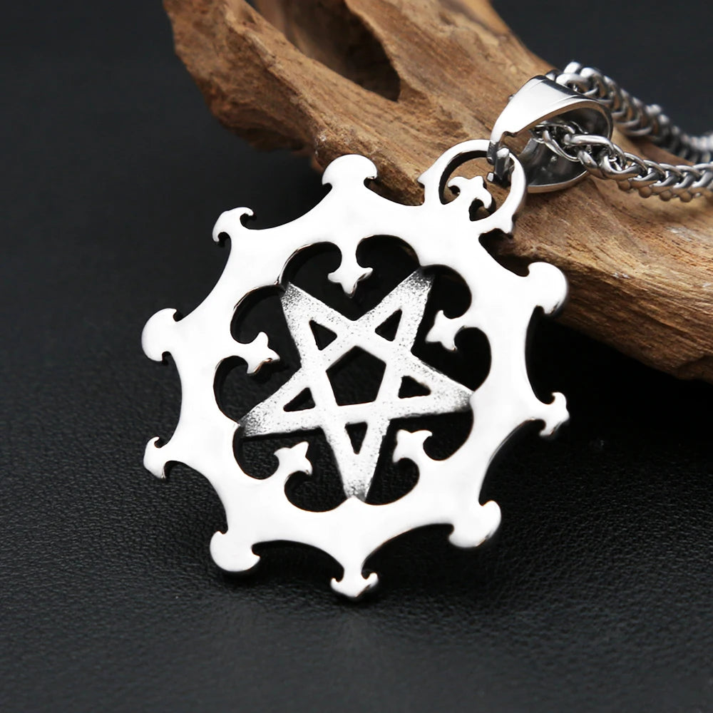 PENDRA Pentagramforge 316L Stainless Steel Pentagram Pendant