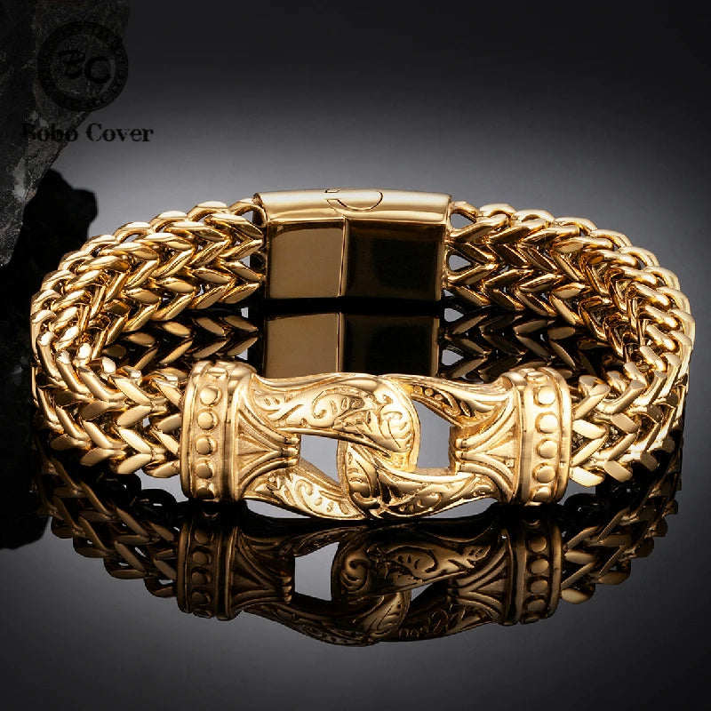 PENDRA Chain Magnetic Gold Bracelet