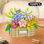PENDRA Rose Sunflower Micro Building Set