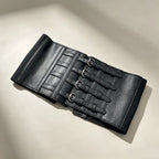PENDRA Koraessa Leather Black Punk Corset Belt