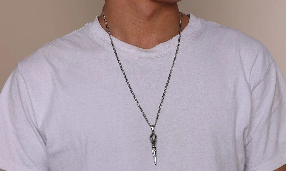 PENDRA Tibetan Gandhanra Pendant Necklace
