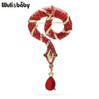 PENDRA Water-drop Snake Brooch