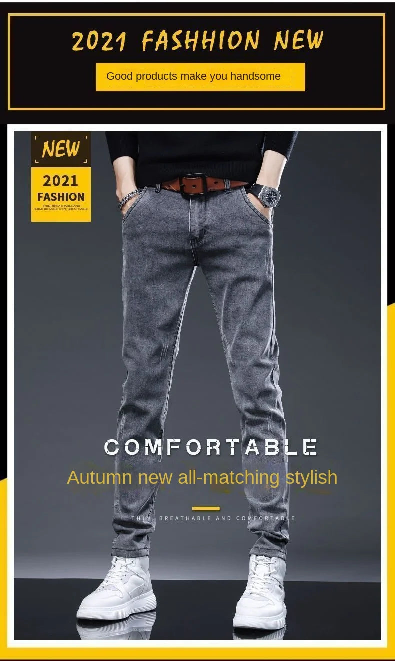 PENDRA Plush Wool Korean Jeans