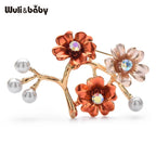 PENDRA Plumelle Pretty Plum Blossom Brooch