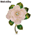 PENDRA Camellia Luxury Camellia Flower Brooch