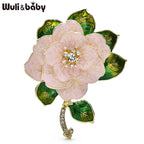 PENDRA Camellia Luxury Camellia Flower Brooch