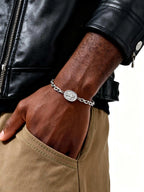 PENDRA Cross Charm Minimalist Bracelet