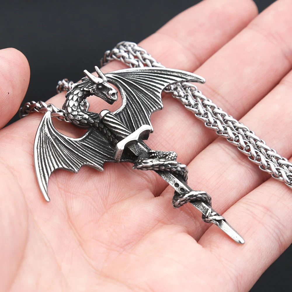 PENDRA Pterodactyl Holy Sword Pendant