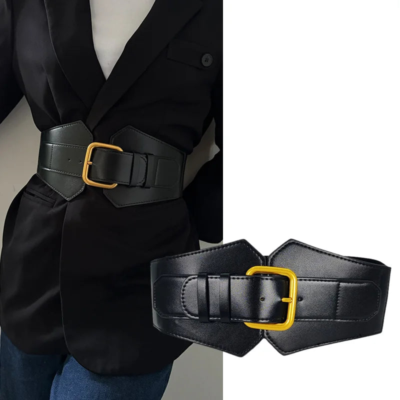 PENDRA Fayera Black Elegant Elastic Corset Belt