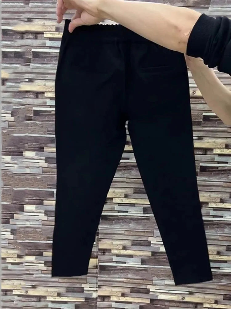 PENDRA Wide Leg Waist Diamond Pants