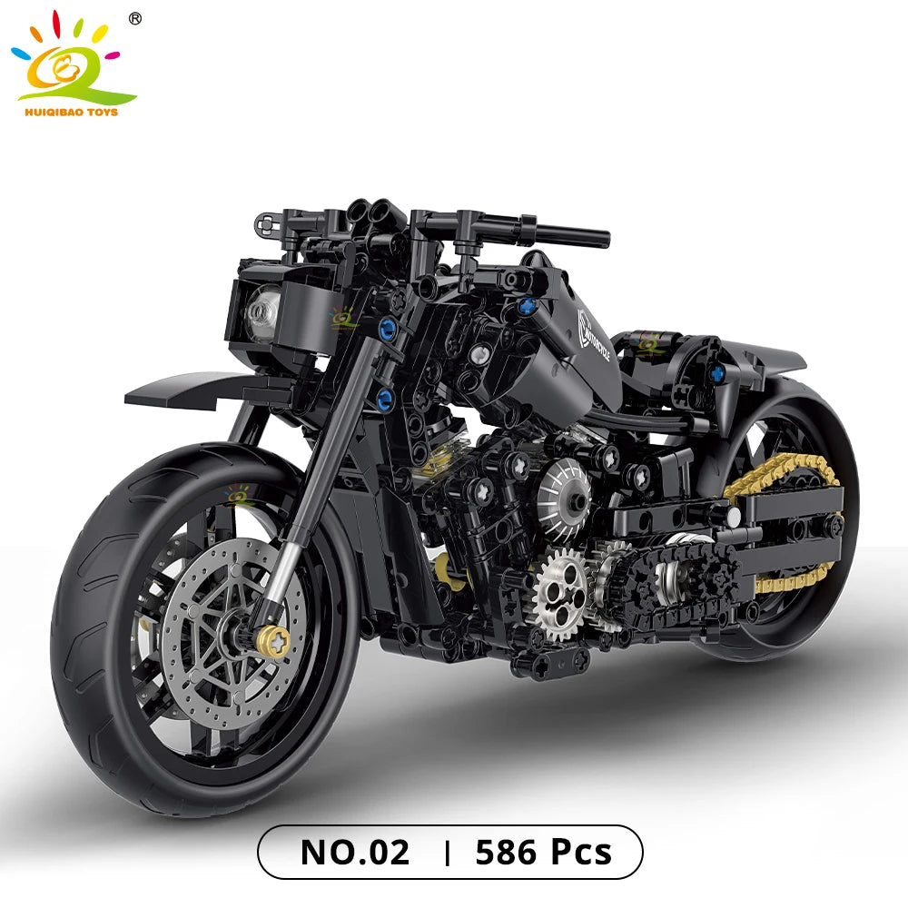 PENDRA Motorbike High Tech Building Set