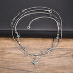 PENDRA Snake Irregular Pendant Necklace