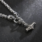 PENDRA Thor Hammer Black Necklace