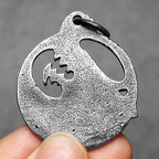 PENDRA Wolf Steel Necklace