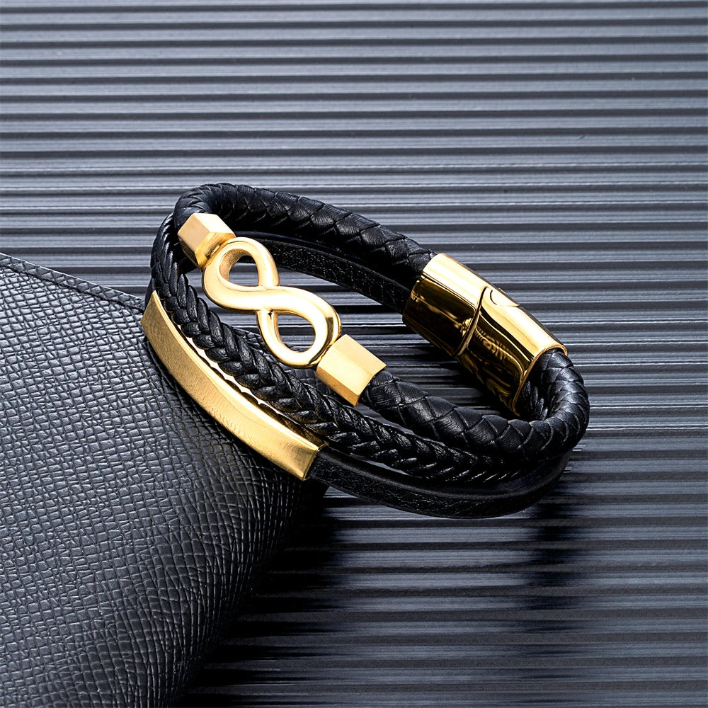 PENDRA Infinity Steel Bracelet