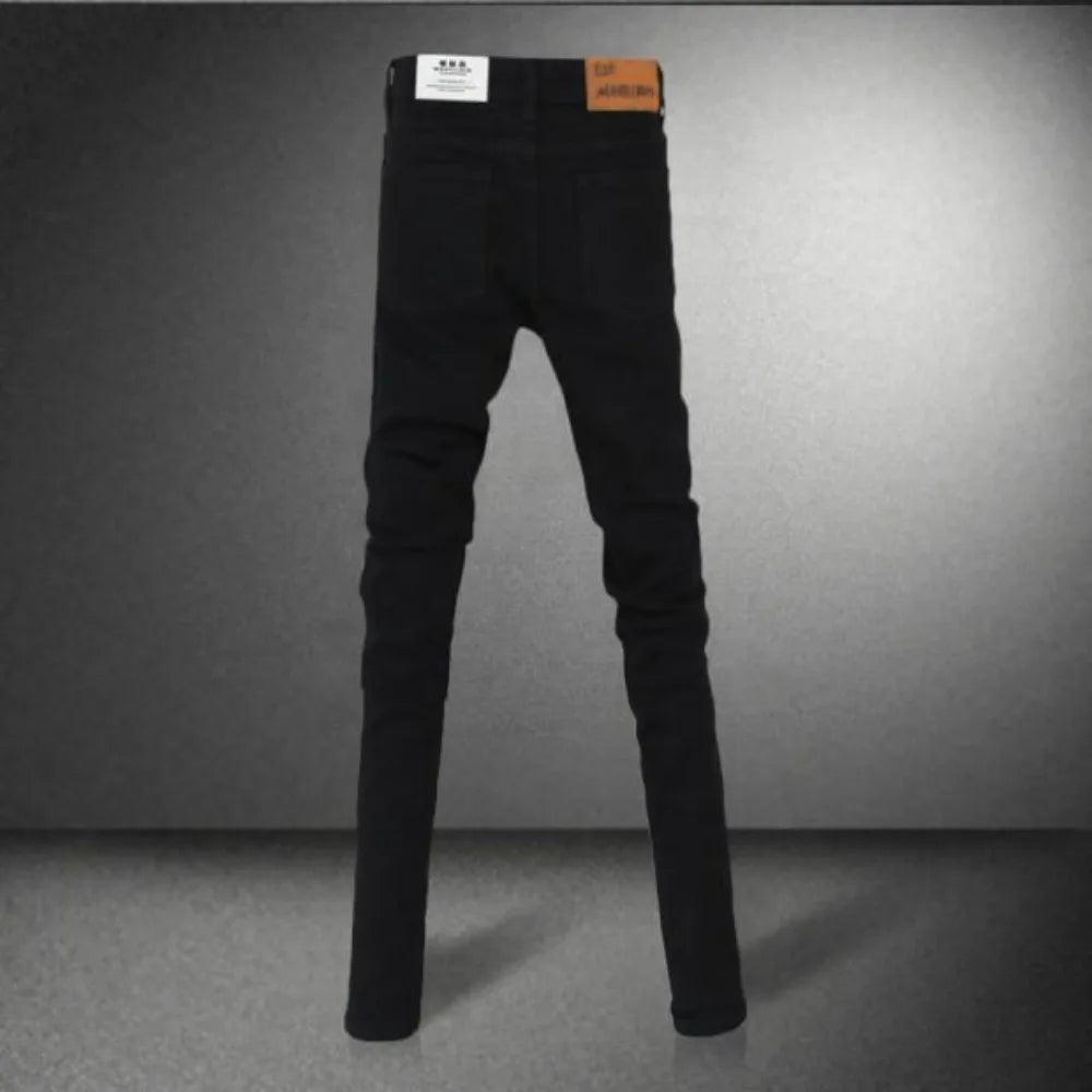 PENDRA Denim Zipper Pants