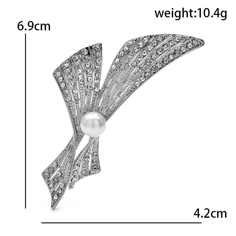 PENDRA Pearline Pearl Brooch