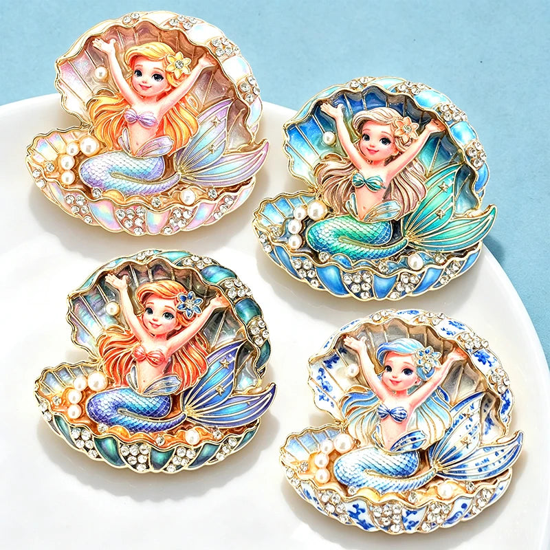 PENDRA Beautiful Mermaid Brooch