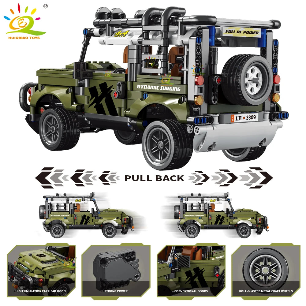 PENDRA Off Road Vehicle Building Set