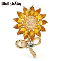 PENDRA Solara Lovely Sunflower Brooch