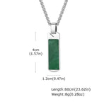 PENDRA Stone Natural Pendant Necklace