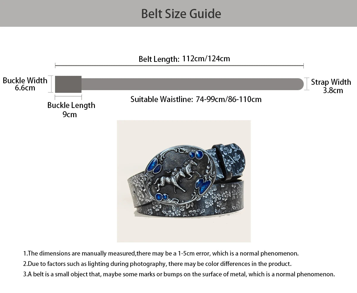 PENDRA Serara Leather Floral Luxury Belt