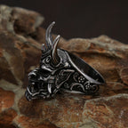 PENDRA Domineer Gothic Skull Ring