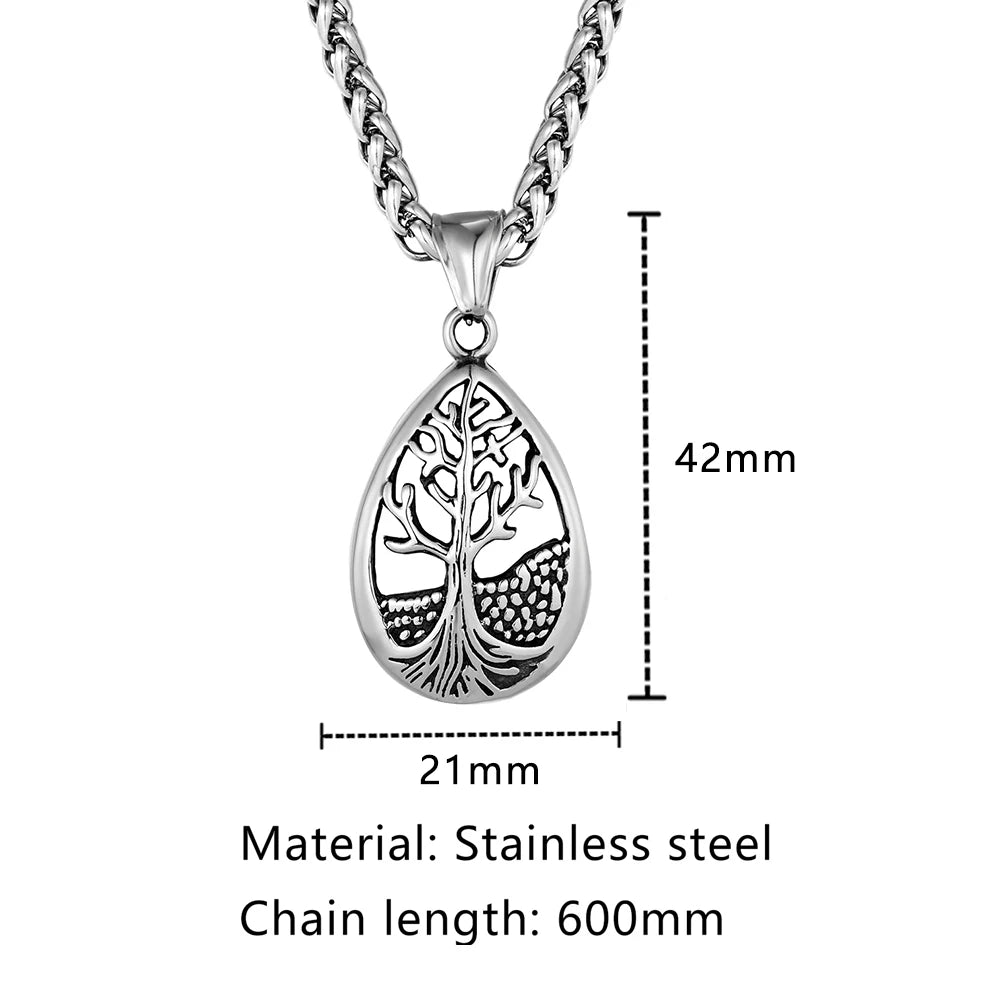 PENDRA Tree Life Norse Necklace