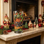 Rat Fink Beer Glass Cup Punk Rock Hot Rod Style Bar Party Drinkware Collection Ornaments