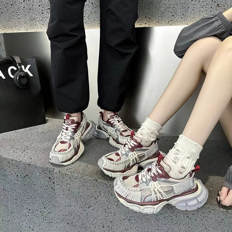 PENDRA Sports Couple Polishing Shoes