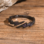 PENDRA Ovalora Zircon Stone Ring