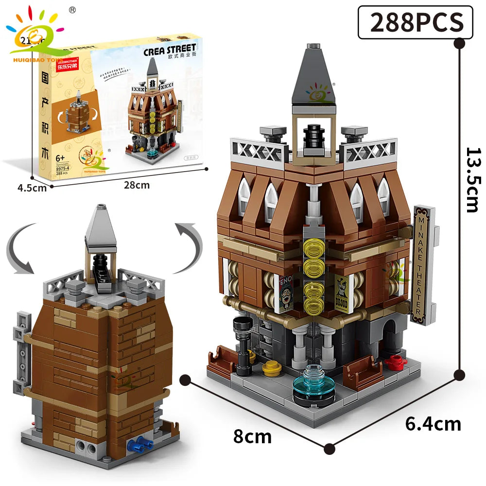 PENDRA Architecture Coffee Store Building Set
