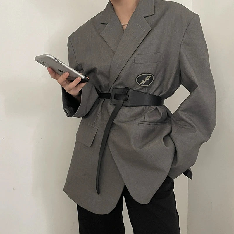 High-Quality Luxury Designer Belt For Women Knot Soft Pu Leather Long Plus Size Waistband Female Coat Corset Belt Cummerbunds
