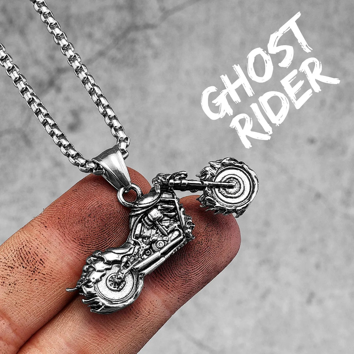 PENDRA Ulizane Skull Motif Necklace