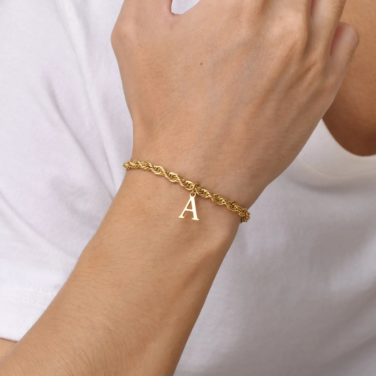 PENDRA Initials Rope Bracelet