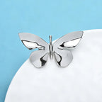 PENDRA Silverwing Butterfly Stainless Steel Brooch