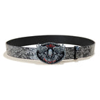 PENDRA Miraeva Leather Skull Gothic Belt