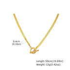 PENDRA Toggle Flat Chain Necklace